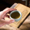 Ge Yao Ceramic Teapot Teacup Manual Chinese Ice Crack Split Teapot Can Raise Xishi Tea Pots Household Kung Fu Tea Pot.