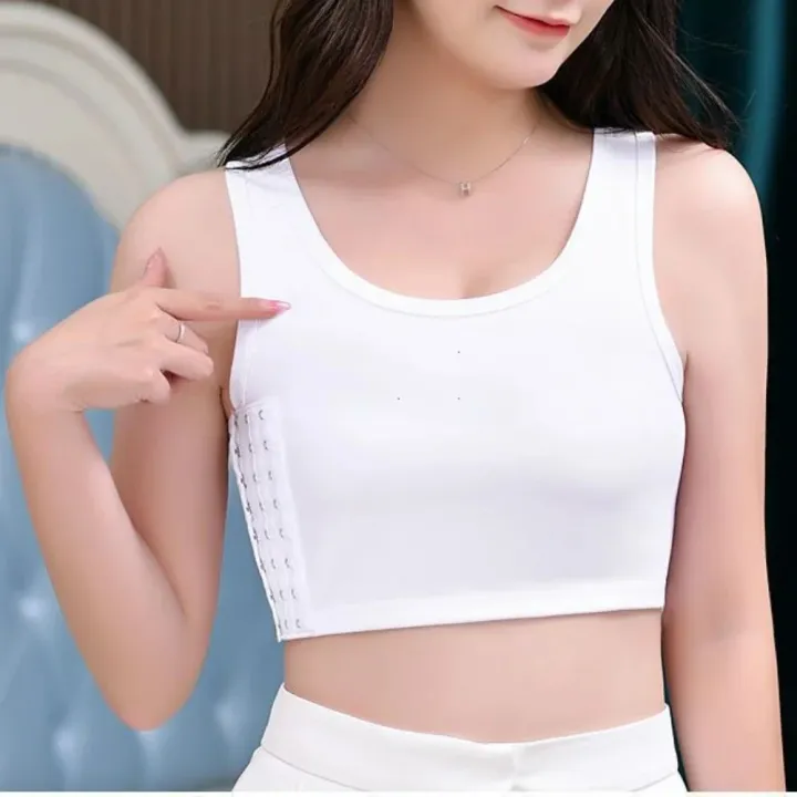 Women%20Breathable%20Chest%20Breast%20Binder%20Side%20Buckle%20Short%20Vest%20Tops%20Chest%20Binder%20Underwear%20Tank%20Tops%20Wireless%20Chest%20Wrap%20Bandage%20-%20Image%204