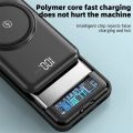 Power Bank with Built-in 4 Cable, 20000mAh Wireless Portable Charger,6 Outputs & 3 Inputs Fast Charging External Power Delivery USB-C Battery Pack. 