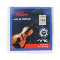 Alice A703 Violin Strings Plated Steel Alloy Winding With 4 pieces Strings Set E/A/D/G Practice Using Violin Strings Full Size. 