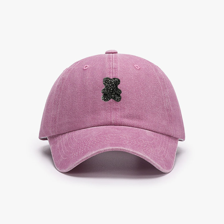 Cute%20teddy%20bear%20baseball%20cap,%20retro%20style,%20men's%20and%20women's%20adjustable%20outdoor%20travel%20hiking%20duckbill%20cap%20-%20Image%207