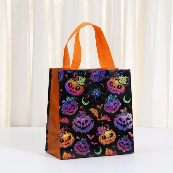 4-Piece%20Cartoon%20Printed%20Halloween%20Candy%20Packaging%20Bags%20For%20Holiday%20Party%20Party%20%20Shopping%20Bags%20Handheld%20Non-woven%20Bags%20-%20Image%203