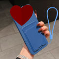 Case for Google Pixel 9 Pro XL Liquid Silicone Card Holder Soft Phone Skin Cover 9a Shockproof Back Pocket Wallet Funda. 