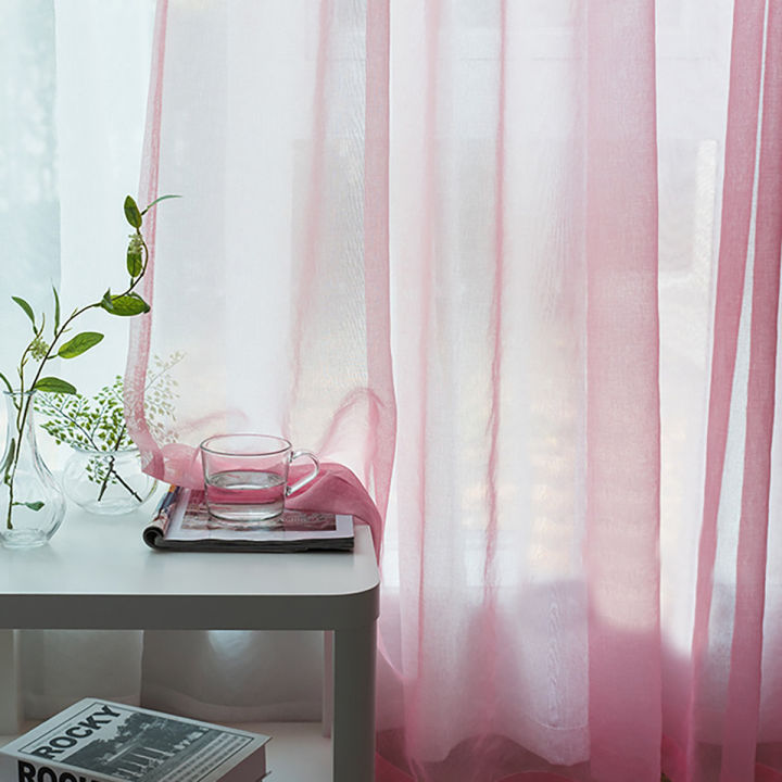 1pc%20Solid%20Colour%20Sheer%20Curtain,%20Curtains%20for%20Living%20Room,%20Bedroom,%20Home%20Decoration,%20French%20Window%20Screen%20with%20Rod%20Pocket%20-%20Image%206