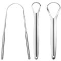 Premium 1pcs/3pcs Metal Tongue Scraper Cleaner for Adults & Kids Portable Stainless Steel Tongue Scrapers Brushes for Removing. 