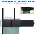 Multi-function Car Sun Visor Extension with Polarized Lens and Side Sunshade Adjustable Sun Visor for Cars Interior Accessories. 