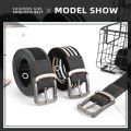 LUDIVIS Canvas Belt Outdoor Tactical Belt Unisex High Quality Canvas Belts for Jeans Male Luxury Casual Straps Ceintures. 