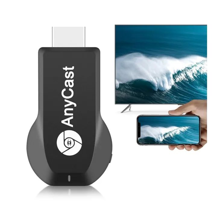 Anycast Hdmi Dongle Screen Mirroring, Miracast, Wifi, Dlna, Airplay For Windows, Mac, Ios & Andriod