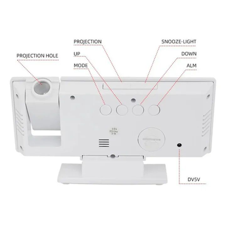 Digital%20Alarm%20Clock%20with%20180%C2%B0%20Rotating%20Projector%20-%20LED%20Large%20Mirror%20Display,%20High%20Quality%20-%20Image%204