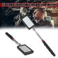 Detection Folding Mirror 360° Rotating Reflector Universal Auto Repair Tool Accessory Telescopic Bottom Inspection Mirror.