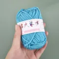 25g Soft Milk Cotton Knitting Yarn Anti-Pilling High Quality Knitting 4ply Cotton Yarn For Crochet Scarf Sweater Hat Doll Craft. 
