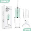 220ml Dental Irrigator Hygiene Portable Oral Cleaning Electric Sonic Teeth Scaler Tooth Calculus Stains Tartar Remover Tool.