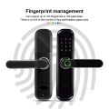 Wifi wireless Smart Biometric handle door lock , Okasha, SmartLife Omni. 
