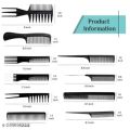 Comb pack / comb set / 10pc professional comb set. 