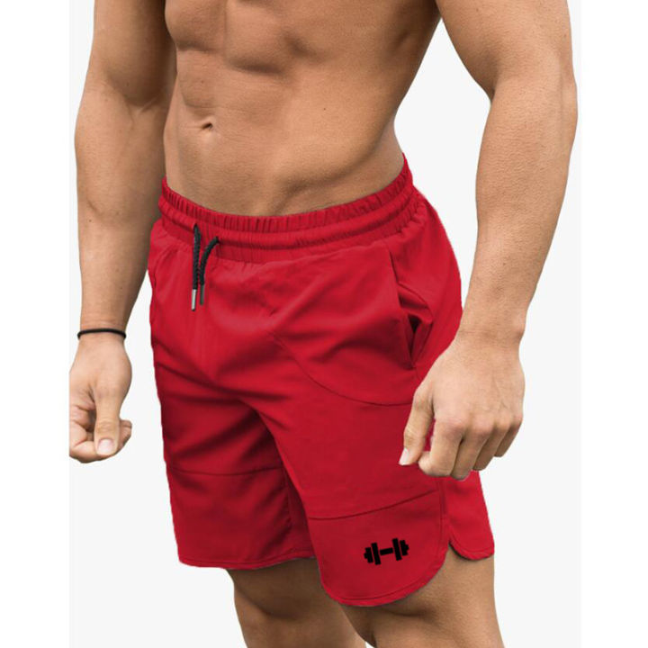 Summer Mens Running Shorts Gym Wear Fitness Workout Shorts Men Sport Short Pants Tennis Basketball Quick-drying Athletic Shorts