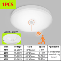 Motion Sensor Ceiling Lamp 15w 20w 30w 40w PIR Motion Detector Modern Ceiling Lighting For Corridor Garage Stair Balcony 220V. 