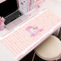 Pink My M-melody Anime Mousepad Cartoon Cute Kawaii Mouse Pad Soft Keyboard Pad Pc Accessories Table Mat Gaming Cabinet Carpet.