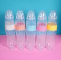 Full Silicone Spoon feeder 90ml rice vanguard squeezed spoons of rice vanguard bottle suction cup soft spoon head -1pcs. 