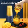Electric Juicer Cup For Travel Portable Juicer Mixer 6 Blades Usb Fresh Fruit Juice Personal Blender Portable Blender Smoothie. 