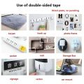 Transparent Double Sided Adhesive Tape Strong Nano Double Sided Sticky Tape Waterproof Reusable Wall Stickers Super Strong.