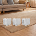 Vacuum Replacement Bags For Conga Home 2000, 3-Pack High-Capacity Dust Collection Bags, Non-Woven Material. 