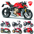 Maisto Ducati Super Naked V4 S 1:18 Scale Alloy Motorcycle Diecast Model Collectible Grade Gift Toy.