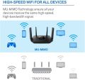 Linksys EA8300 Max-Stream Wireless AC2200 MU-MIMO Tri-Band Wi-Fi Gigabit Router (USED). 