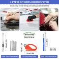 Car Wrapping Tools Window Tinting Tools Kit Wrap Knife Felt Squeegee Vinyl Spatula Plastic Scraper ﻿Film Covering Foil Tool. 
