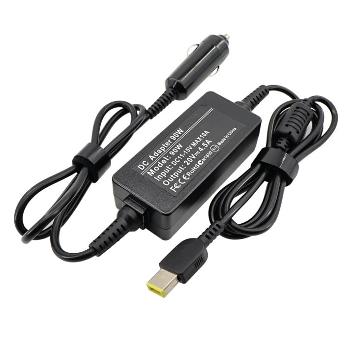 2​0V3.25A 4.5A Laptop Car Charger for  ThinkPad Yoga 13 X250 X260 G500 G405 X1 Carbon E431 E531 T440s DC Auto Adapter
