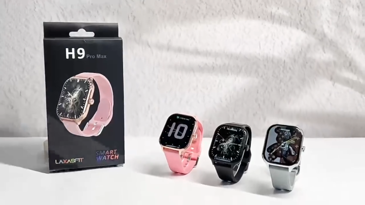 TIMACK® New H9 Pro Max SmartWatch 1.86 inches HD Series Bluetooth Call Heart Rate Clock Waterproof IP67 Fitness Smart Watch