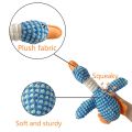 Funny Duck Cute Dog Plush Toys Pet Squeak Toy for Puppy Sound Wild Goose Teeth Cleaning Chew Toy for Small Middle Large Dogs.