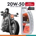 Engine Oil | GS Caltex KIXX Ultra 4T Gold 20W50 FULLY SYNTHETIC Motor Cycle Engine Oil | Mileage 5000Km. 
