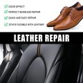 Leather restoring paste 60ml Natural Leather Filler Repair Compound Leather Restoration Cream For Tears Crack Burns Holes Filler. 