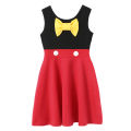 Children's Casual Dress for Girls Mermaid Rapunzel Dress One-Shoulder Sling Short Sleeve Princess Costume Summer Casual Vest.