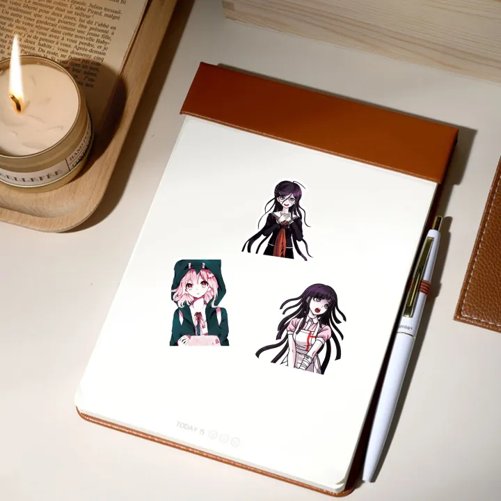 50%20Piece%20Danganronpa%20Stickers%20Waterproof%20DIY%20For%20Phones%20Laptop%20Car%20Sticker%20Creative%20Home%20Decal%20-%20Image%206