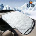 New 150cm X 70cm Universal Car Front Windshield Cover Auto Sunshade Snow Ice Protection Cover Winter Summer Windshield Shield.