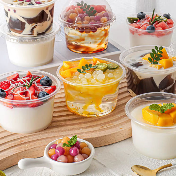 50PCS%20Disposable%20Transparent%20Plastic%20Cups%20Dome%20Flat%20Lids%20Milk%20Tea%20Cups%20Bowls%20Fruit%20Juice%20Coffee%20Ice%20Cream%20Cake%20Container%20-%20Image%206