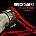 2Pcs Firefighting Mini Spanners Wrench Lightweight Portable Must Have Firefighter Tools. 