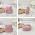 New cartoon fashion children's bag Cute cat leisure crossbody kindergarten baby coin purse Cartoon sweet small bag children hand. 