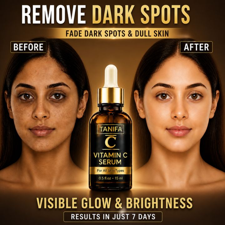TANIFA Vitamin C Face Serum 15ml – Brightening & Dark Spots Remover ...