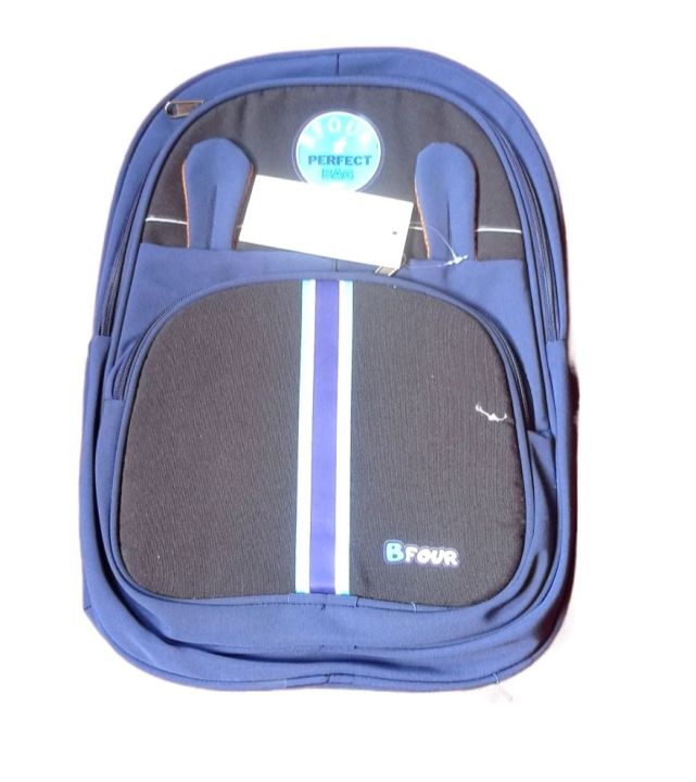 B Four Fashionable Spacious Desgined To Keep  Authentic All School Books And Stationery Items All Well Organised And Easily Acceable In Blue Bag Suitable For Gift Age 5 - 13 Years Teen Boys-32.5'×10.5'×44.5'cm