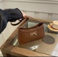 Woman's Elegant Bow Shoulder Bag Handbag Square Bag Ladies Toti Bag Fashion Casual Daily Commute Crossbody Shoulder Bag Shoping Bag Suitable for  Trawling Parties Shopping And Travel  Ideal Gift Choice Available In Multiple Colors Designed. 