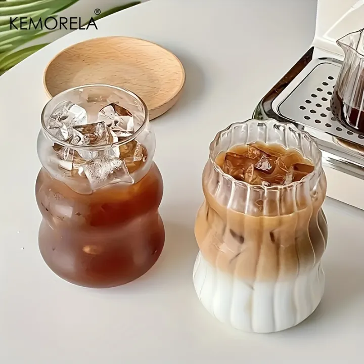 2/4/6PCS%20INS%20Glass%20Cup%20Heat-resistant%20Tumbler%20Drinkware%20Transparent%20Tea%20Juice%20Milk%20Coffee%20Mug%20Home%20Water%20Glasses%20Stripe%20Beer%20Mug%20-%20Image%205