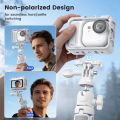 aMagisn Camera Frame Cage for Insta360 GO Ultra , Horizontal & Vertical Protective Plastic Cage Camera Accessory For Go Ultra. 