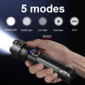 10000000LM Rechargeable LED Flashlights XHP360 36Core Zoomable Torch Light 1500m High Power Flashlight Outdoor Tantical Lantern. 