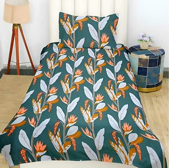 Semi%20Cotton%20bedsheet%20with%20pillow%20cover-%20Tropical%20Floral%20Summer%20Flamingo%20Palms%20Flower%20Leaves%20Design%20-%20Image%206