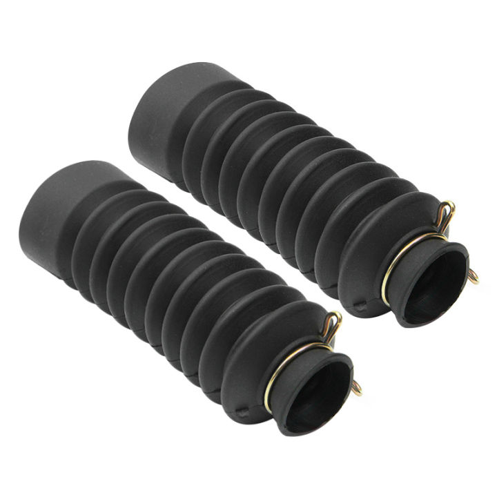 2Pcs Motorcycle Front Fork Dust Proof Sleeve Protector Damping   Shock Absorber Dust Cover Gaiters Gators Boots Universal