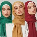 Hijab Scarf/stole for Girls, Trendy Fashionable and stylish Hijab Staler for Women LightweightTurkish lawn scrafs/long length scarfs/ headacarfs. 