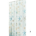 180*200CM Bathroom Shower Curtain Waterproof and Anti-Mold Home Bathroom Screens Decorative Bathtub Curtain with 12 Hooks. 