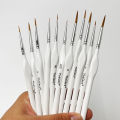 Yutiars Detail Paint Brushes Set, 11 Pcs Miniature Brushes for Fine Detailing & Art Painting - Acrylic, Oil, Watercolors & Paint. 